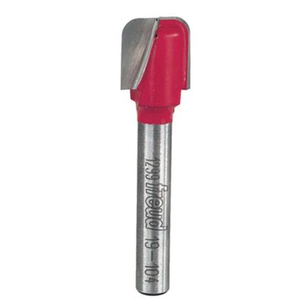 1/8" Radius Dish Carving Router Bit - Shank:1/4" - Diameter:1/2" - Cutting Length:1/2"